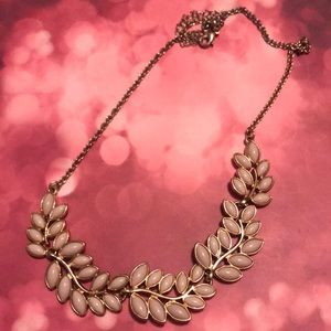Cream Floral necklace